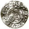 Denar, (972–999), Praga; Aw: Dłoń opatrzności, + DVX BOELZLΛVS• (wstecznie); Rw: Popiersie w prawo..