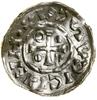 Denar, (995–1002), Ratyzbona, mincerz Anti; Aw: Krzyż grecki, w kątach kulka, klin, kulka i pierśc..