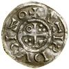Denar, (1009–1024), Ratyzbona, mincerz Id; Aw: Popiersie władcy w prawo, E / X - HE / NI / RI / C;..