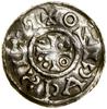 Denar, (1009–1024), Ratyzbona, mincerz Id; Aw: Popiersie władcy w prawo, w koronie, po bokach IR /..