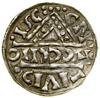 Denar, (1018–1026), Ratyzbona, mincerz Ag; Aw: Napis HEINRICVS DVX wkomponowany w krzyż, w kątach ..