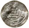 Denar, (ok. 980–990); Aw: Krzyż, w kątach O-D-D-O, + DI GA + REX; Rw: Kapliczka, wewnątrz trzy poł..