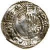 Denar, (1002–1024); Aw: Ukoronowana głowa w prawo, + HEINRICVS R; Rw: Dłoń opatrzności, legenda; D..