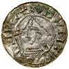 Naśladownictwo denara typu pointed helmet, (1022–1050), Sigtuna, mincerz Castra; Aw: Popiersie wła..