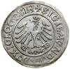Grosz, 1506, Głogów; Aw: Orzeł w koronie, + SIGISMVNDVS ⦂ DVX ⦂ GLOGOVIE; Rw: Pogoń, poniżej data ..
