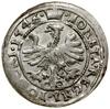 Grosz, 1546, Kraków; po bokach herbu Leliwa litery S - T, w legendzie rewersu POLONI; Białk.-Szw. ..