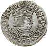 Grosz, 1531, Gdańsk; na awersie rozeta rozpoczyna legendę, na końcu legendy PRV; Białk.-Szw. 215, ..