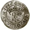 Szeląg, 1546, Gdańsk; znaki inicjalne: na awersie gwiazda, na rewersie rozeta, w legendzie awersu ..