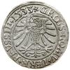 Grosz, 1533, Toruń; końcówki legend PRVSS / PRVSSIE; Białk.-Szw. 86, CNCT 1255, Kop. 3088, Kurp. (..