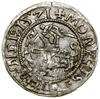 Półgrosz, 1521, Wilno; wariant z pełną datą; Kop. 3160 (dla typu); moneta wybita dwukrotnie, eleme..