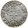Grosz, 1557, Gdańsk; duża głowa króla, końcówka legendy PRV; Białk.-Szw. 421, CNG 89, Gum.-Gd. 788..