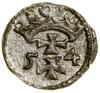 Denar, 1554, Gdańsk; Białk.-Szw. 408, CNG 81.VI, Kop. 7350 (R4), Kurp. (1506–1573) 925 (R3), Tyszk..