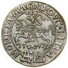 Grosz na stopę polską, 1547, Wilno; końcówki legend L / LITVA, pierścień po MAG w legendzie awersu..