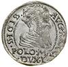 Grosz, 1566, Tykocin; końcówki legend L / LITV, odmiana z herbem Kolumny; Białk.-Szw. 337, Cesnuli..