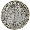 Grosz, 1566, Tykocin; końcówki legend L / LITV, odmiana z herbem Kolumny; Białk.-Szw. 337, Cesnuli..