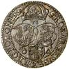 Szóstak, 1599, Malbork; skrócona data na końcu legendy rewersu, wariant z małą głową króla; Kop. 1..