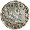 Trojak, 1590, Wilno; herb Leliwa pod popiersiem władcy; Iger V.90.1.a (R2), Ivanauskas 5SV8-5 (R),..