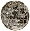 Trojak, 1595, Wilno; odmiana bez herbu Prus, kropki po bokach nominału; Iger V.95.1.a, Ivanauskas ..