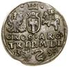 Trojak, 1598, Wilno; z herbem Łabędź po prawej stronie głowy wołu przebitej hakami; Iger V.98.4.a ..