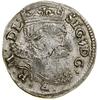 Trojak, 1601, Wilno; w legendzie awersu SIG 3...R P M D L, na rewersie herb Łabędź i litera W (ozn..