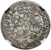 Szóstak, 1680 TLB, Kraków; popiersie króla w zbroi, litera C między tarczami herbowymi, omyłkowy n..
