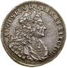 2/3 talara (gulden), 1708; z monogramem królewskim AR, na rewersie znak menniczy hak i litery IL -..