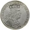 Tymf, 1753, Lipsk; typ portretowy „zadarty nos”, przekrój ramienia osełkowaty, gładki, pola koron ..