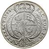 Tymf, 1753, Lipsk; brosza zapony owalna, z perełkową obwódką, na ramieniu cztery rzemienie, przekr..
