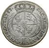 Tymf, 1753, Lipsk; na ramieniu cztery rzemienie z łuskami karaceny, przekrój ramienia szczelinowat..