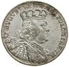 Ort, 1754 EC, Lipsk; typ portretowy „Cherubinek”, brosza zapony owalna, gładka, na ramieniu trzy p..