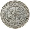 Ort, 1754 EC, Lipsk; typ portretowy „Cherubinek”, brosza zapony owalna, gładka, na ramieniu trzy p..