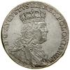 Ort, 1755 EC, Lipsk; mniejsze popiersie króla, charakterystyczny dla tego popiersia układ włosów, ..