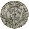 Ort, 1755 EC, Lipsk; mniejsze popiersie króla, charakterystyczny dla tego popiersia układ włosów, ..