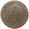3 grosze (trojak), 1816 B, Wrocław; Iger WKP.16.2.b (R1), Kop. 9301 (R), Olding 158, Plage 60, Slg..