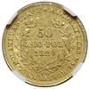 50 złotych 1829 FH, Warszawa; Aw: Głowa cara w prawo, ALEXANDER I CES ROS WSKRZESICIEL KRÓL POLS 1..