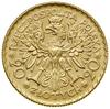 20 złotych, 1925, Warszawa; moneta wybita na pamiątkę 900-lecia koronacji Bolesława Chrobrego na k..