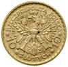 10 złotych, 1925, Warszawa; moneta wybita na pamiątkę 900-lecia koronacji Bolesława Chrobrego na k..
