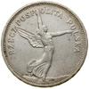 5 złotych, 1931, Warszawa; Nike; Kop. 2946 (R4), Parchimowicz 114d; moneta czyszczona, ryska pod d..