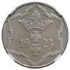 10 fenigów, 1923, Berlin; AKS 20, CNG 512.a, Jaeger D.5, Parchimowicz 57b; wybite stemplami lustrz..