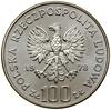 100 złotych, 1978, Warszawa; Ochrona Środowiska – Bóbr (na gałęzi), PRÓBA NIKIEL; Parchimowicz P38..
