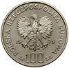 100 złotych, 1979, Warszawa; Ochrona Środowiska – Kozica (na trawie), PRÓBA NIKIEL; Parchimowicz P..