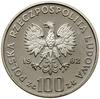 100 złotych, 1982, Warszawa; Ochrona Środowiska – Bociany, PRÓBA NIKIEL; Parchimowicz P406b; nikie..