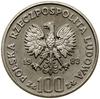 100 złotych, 1983, Warszawa; Ochrona Środowiska – Niedźwiedź, PRÓBA NIKIEL; Parchimowicz P407a; ni..