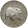 100 złotych, 1983, Warszawa; Ochrona Środowiska – Niedźwiedź, PRÓBA NIKIEL; Parchimowicz P407a; ni..
