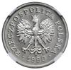 5 groszy, 1990, Warszawa; z wypukłym napisem PRÓBA nad nominałem; Parchimowicz P703a; nikiel; stem..