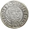 Grosz, 1531, Królewiec; końcówka legendy rewersu PRVS; Kop. 3773 (R1), Slg. Marienburg 1132, Vossb..