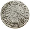 Grosz, 1532, Królewiec; końcówka legendy rewersu PRVSS; Kop. 3774, Slg. Marienburg 1138, Vossberg ..