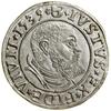 Grosz, 1539, Królewiec; końcówka legendy rewersu PRVSS; Kop. 3780, Slg. Marienburg 1169, Vossberg ..