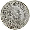 Grosz, 1542, Królewiec; końcówka legendy rewersu PRVSS; Kop. 3784, Slg. Marienburg 1182, Vossberg ..