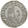 Grosz, 1544, Królewiec; popiersie księcia z wysokim kołnierzem, końcówka legendy rewersu PRVSS, tr..